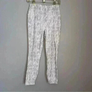 RBX Leggings Snakeskin Pattern, Side Pockets, Size M, EUC